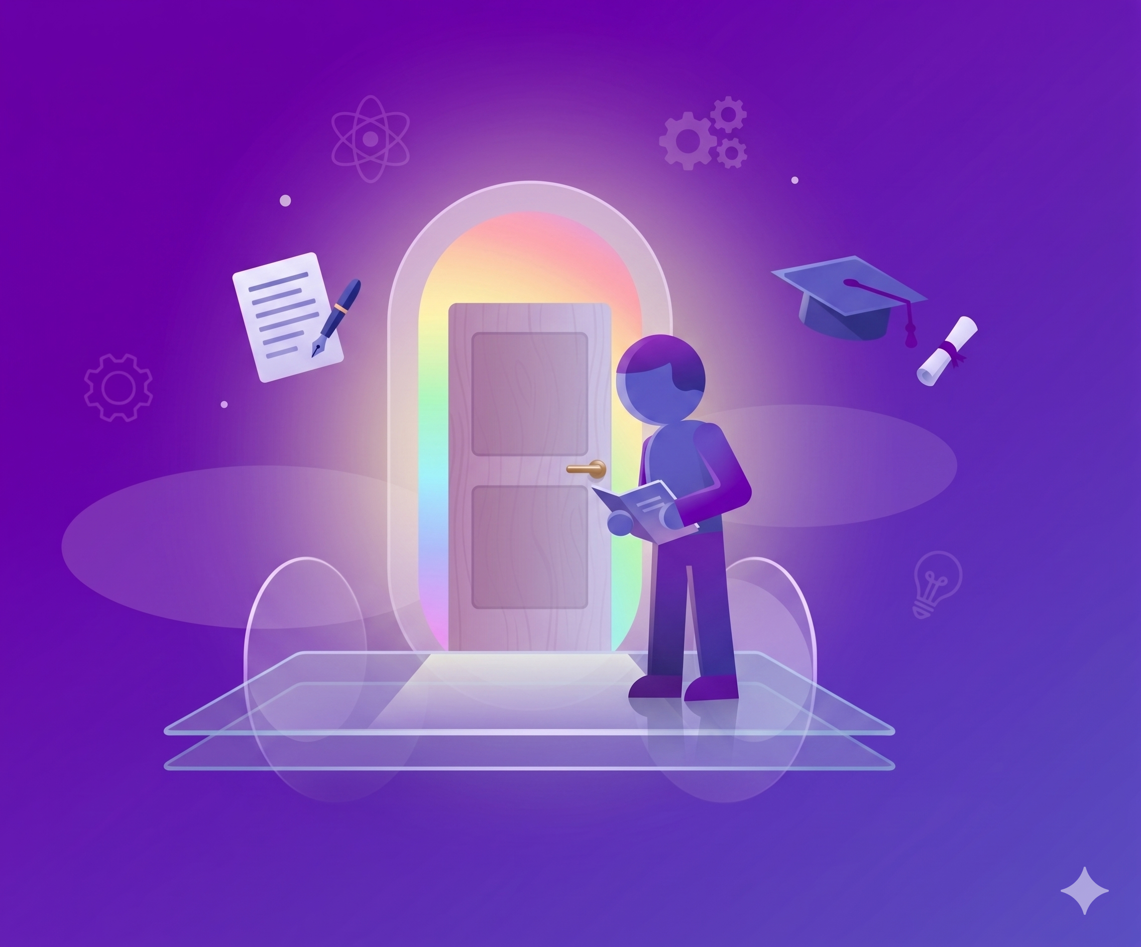 Ilustração de login